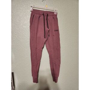 Burgundy extra small workout pants